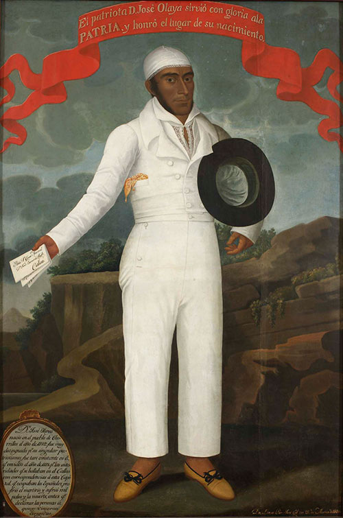 José Gil de Castro - José Olaya, 1828